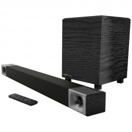 Klipsch Cinema 400 Sound Bar, 2.1 System, 8inch Sub