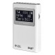 Sangean radio de poche DPR-39 blanc