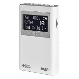 Sangean radio de poche DPR-39 blanc