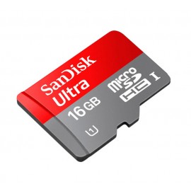 SanDisk Ultra microSDHC Class 10 16GB avec Adapt