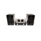 Blue Aura Compact system HiFi, V40 Blackline set, Bluetooth, 30 Watt